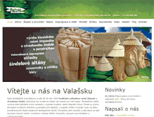 Tablet Screenshot of drevenesindele.cz